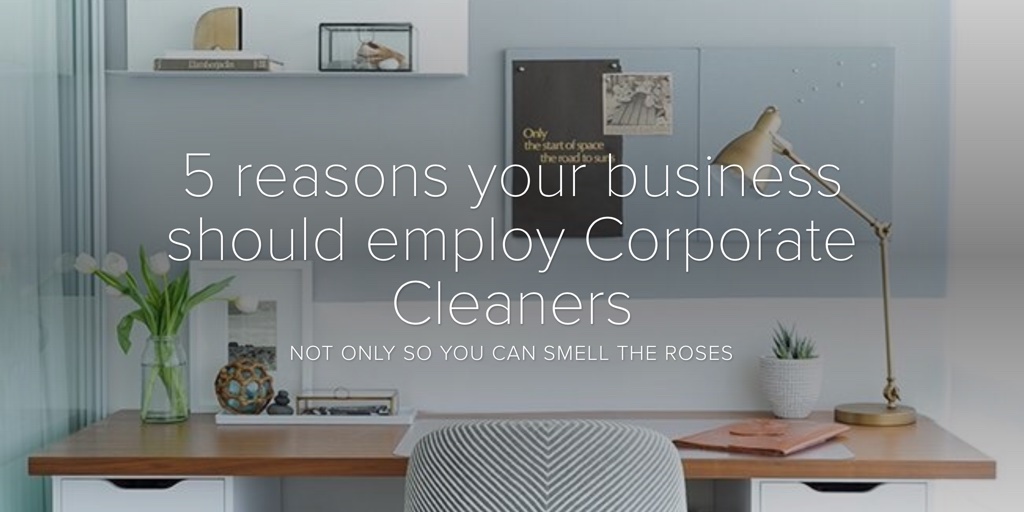 5 reasons your business should employ cleaners 